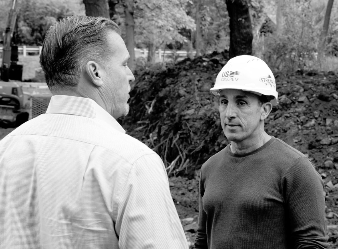 Jim Carr in the field